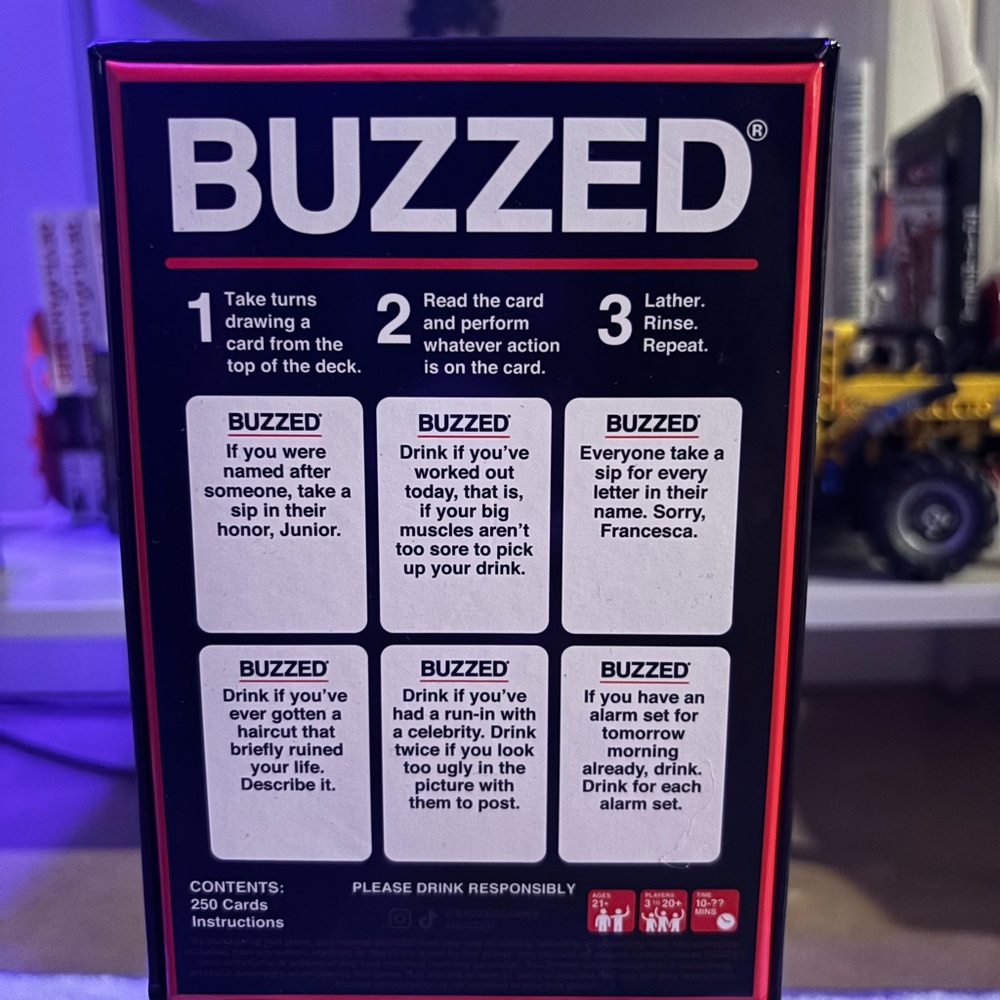 Buzzed Drinking Game - Picture 2 of 3